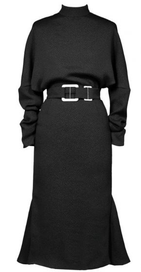 Edeline Lee Polydora Tailored Dress Black