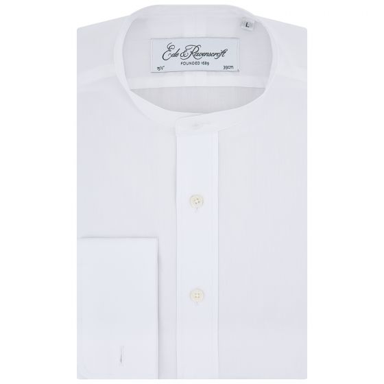 Anton White Two Fold Cotton Poplin Tunic Shirt