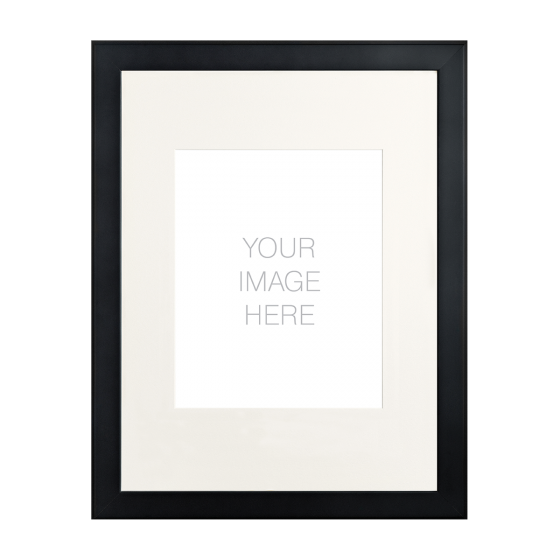 Black Finish Photograph Frame