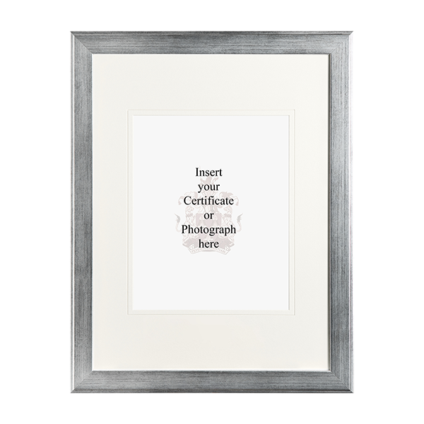 Champagne Certificate Frame