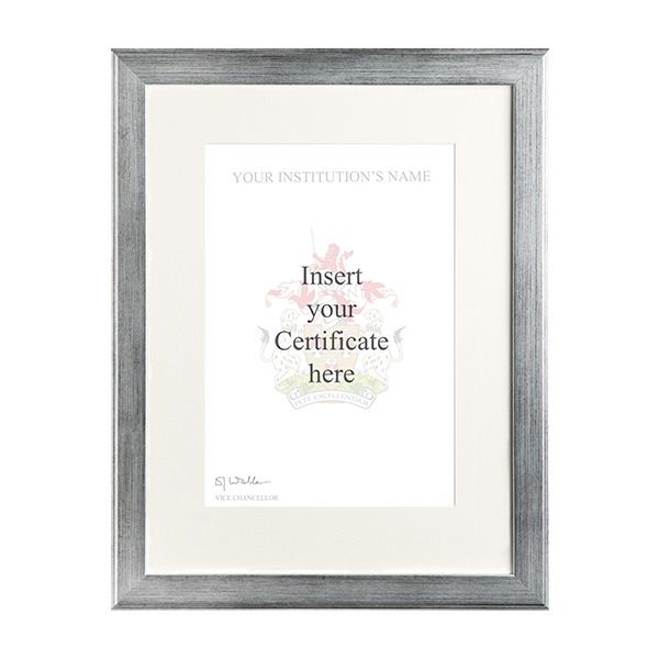 Champagne Certificate Frame