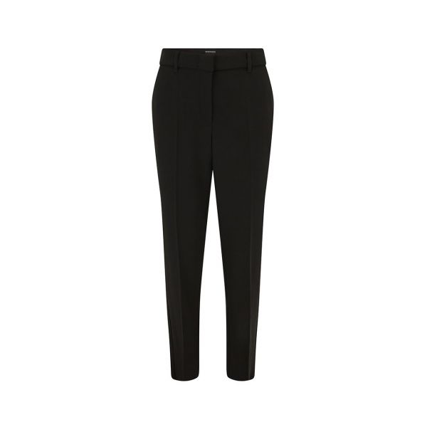 Tailored Cady Crepe Cigarette Trousers