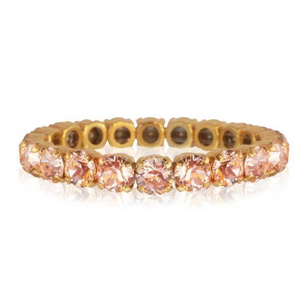 Gia Stretch Vintage Gold Rose Bracelet