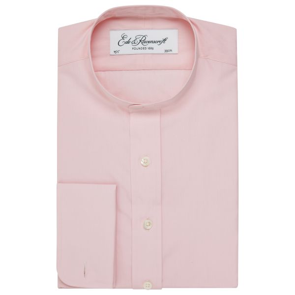 Anton Pink Two Fold Cotton Poplin Tunic Shirt