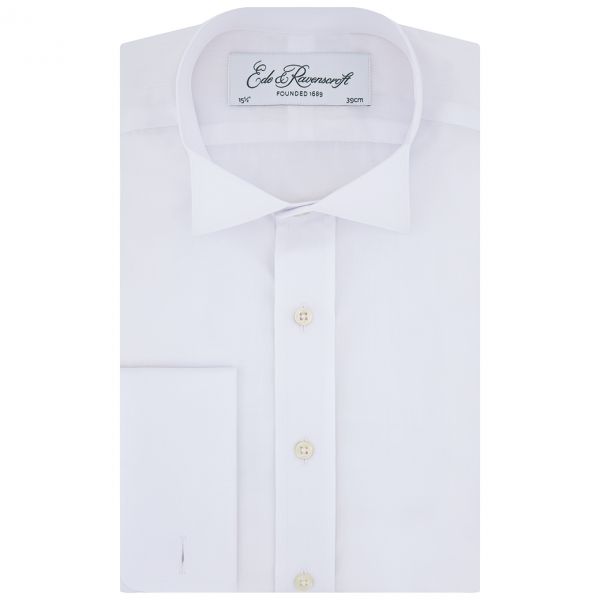 Edward White Two Fold Cotton Poplin Wing Shirt