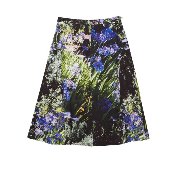 Flower Print Aline Skirt