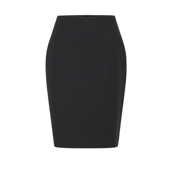Vikena Tailored Black Skirt