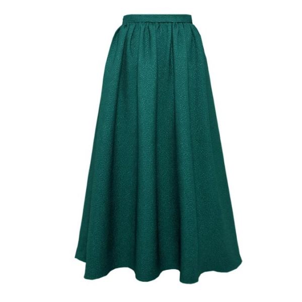 Edeline Lee Noir Tailored Skirt Green