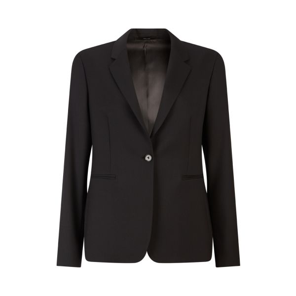 Tailored Sb1 Black Wool Jacket