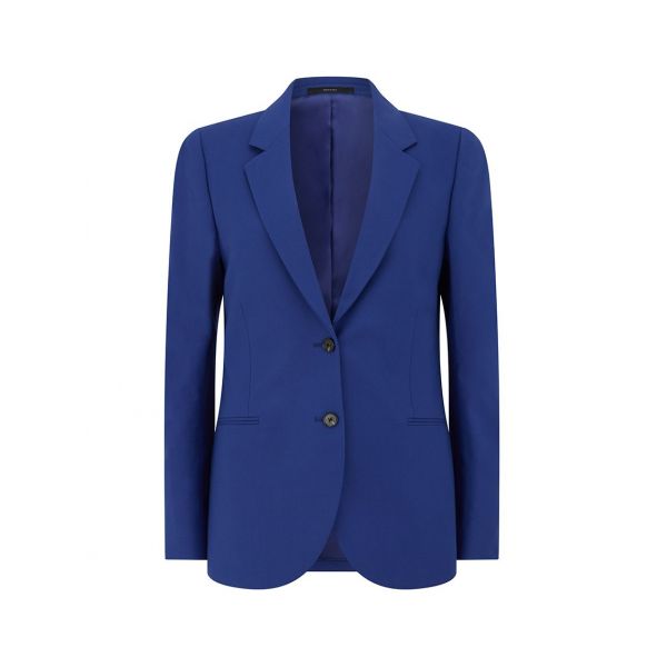 Paul Smith Tailored Cotton Jacket Blue