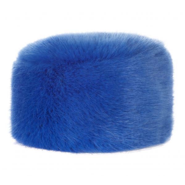 HM Pillbox Hat - Royal Blue