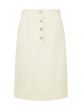 Paul Smith Tailored Linen Skirt Beige