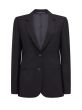 PS Tailored Single Breasted Wool Jacket Black