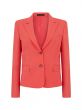 Paul Smith Tailored Wool Stretch Jacket Pink