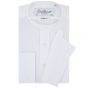 Ellis White Two Fold Cotton Poplin Tunic Shirt