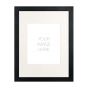 Black Finish Photograph Frame